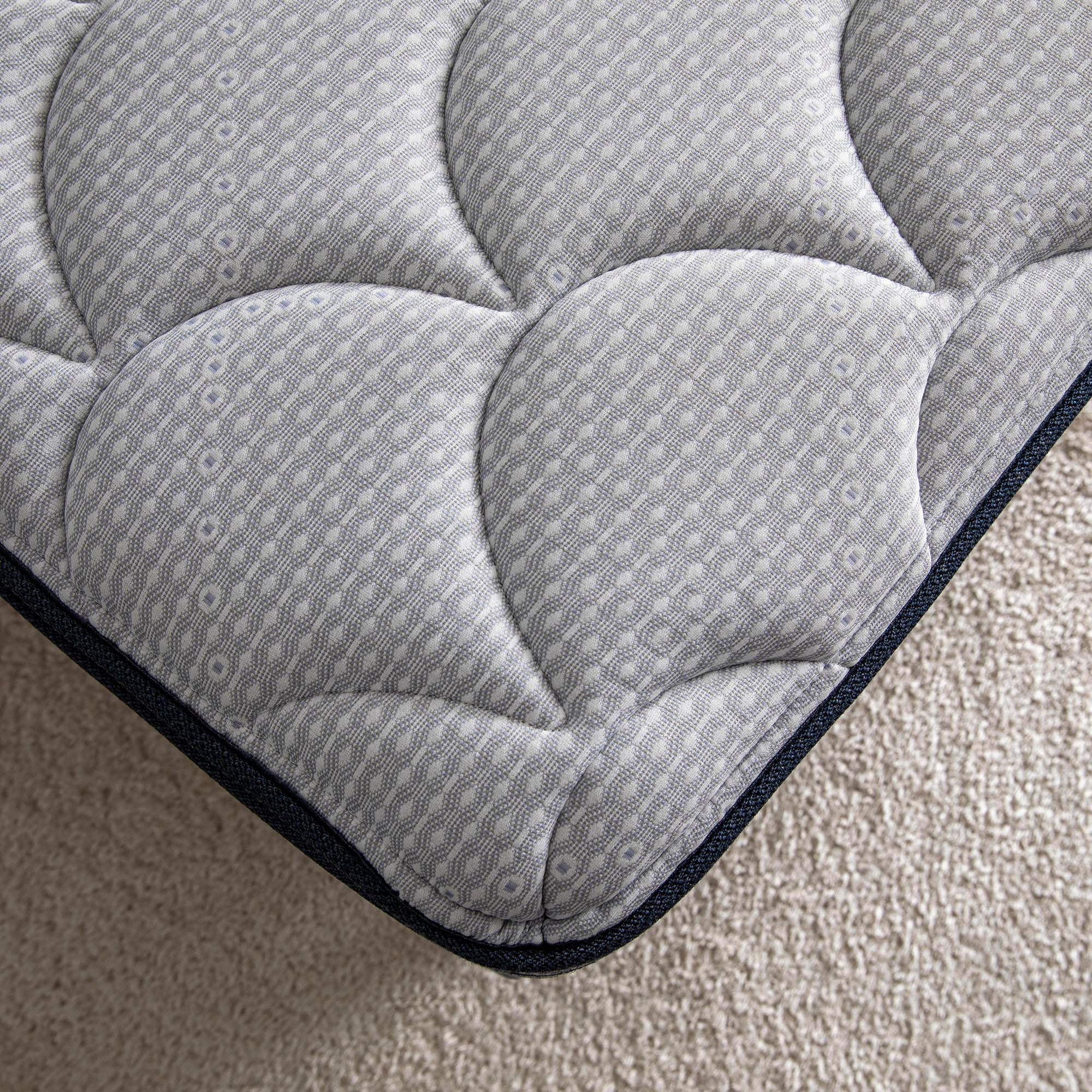 Corner view of Serta Perfect Sleeper Charlotte 10.5 inch Plush Euro Top Mattress