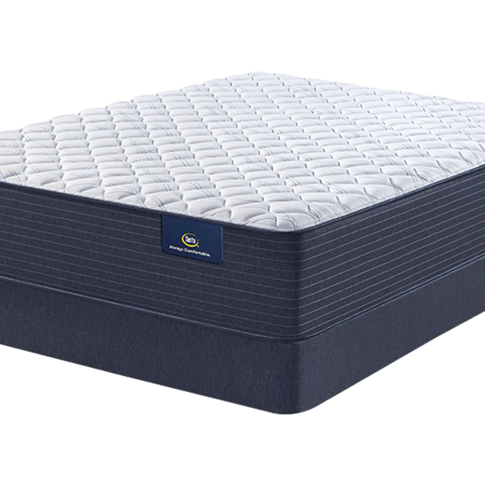 The The Serta Classic Elite Extra Firm 13" mattress alone on a white background