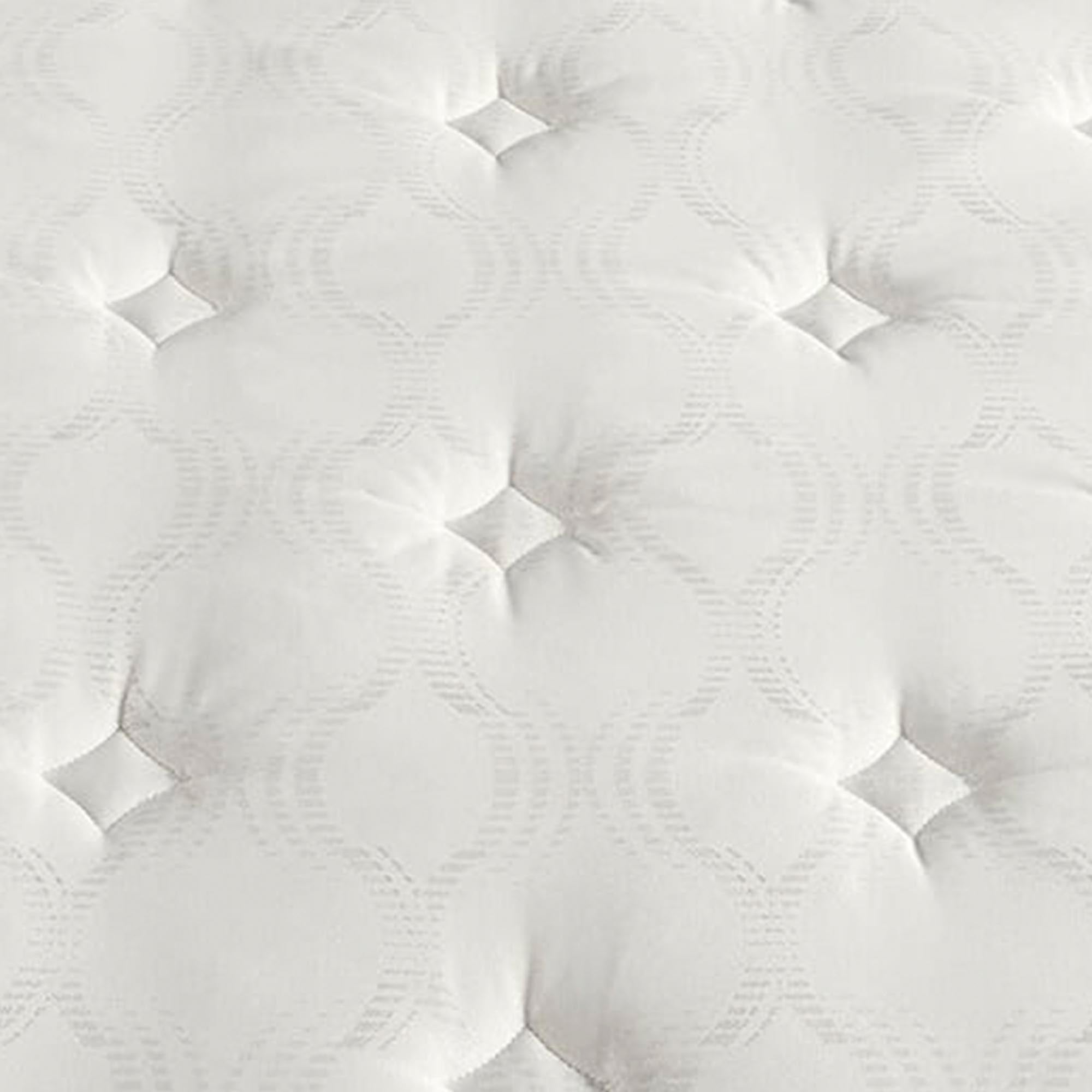Close-up view of the fabric used on a Serta Classic Plush 11"