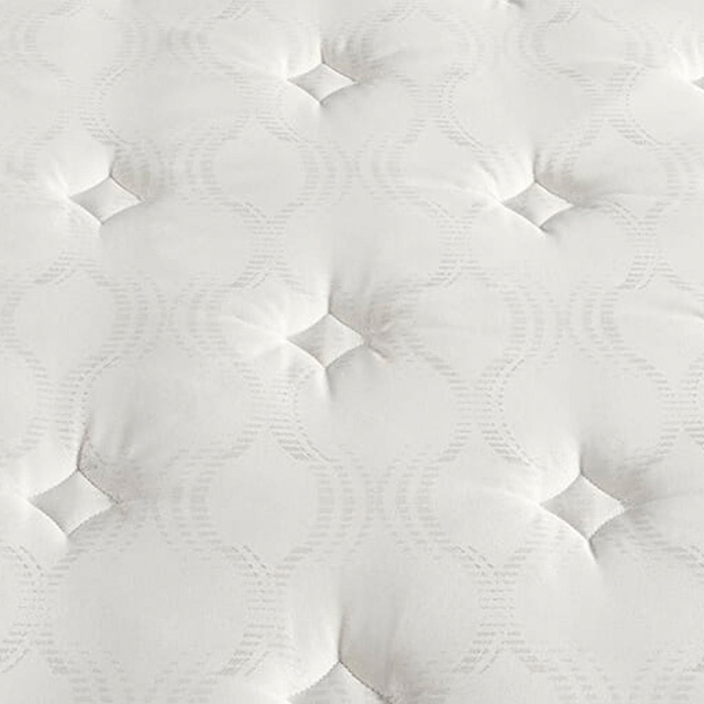 Close-up of the fabric on the Serta Classic Plush EuroTop 11.5"