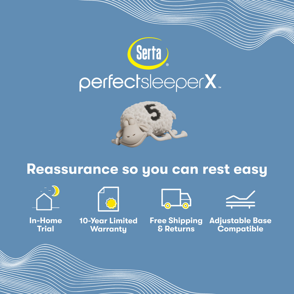 Perfect Sleeper X Quilted Hybrid Max Plush Pillow Top Mattress information chart || feel: Plush Pillow Top || level: Level 2