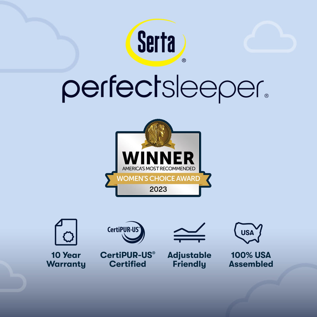 Perfect Sleeper Nurture Night 12" Firm Mattress