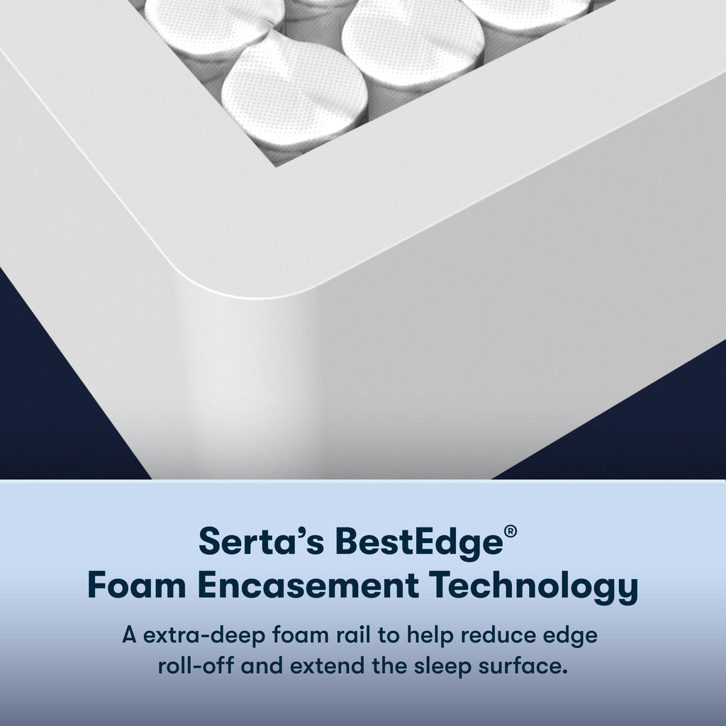 Perfect Sleeper Nurture Night 14.5" Plush Pillow Top Mattress
