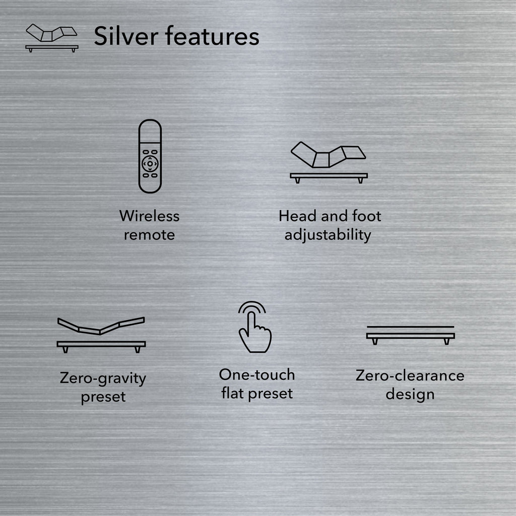 baselogic Silver Adjustable Base