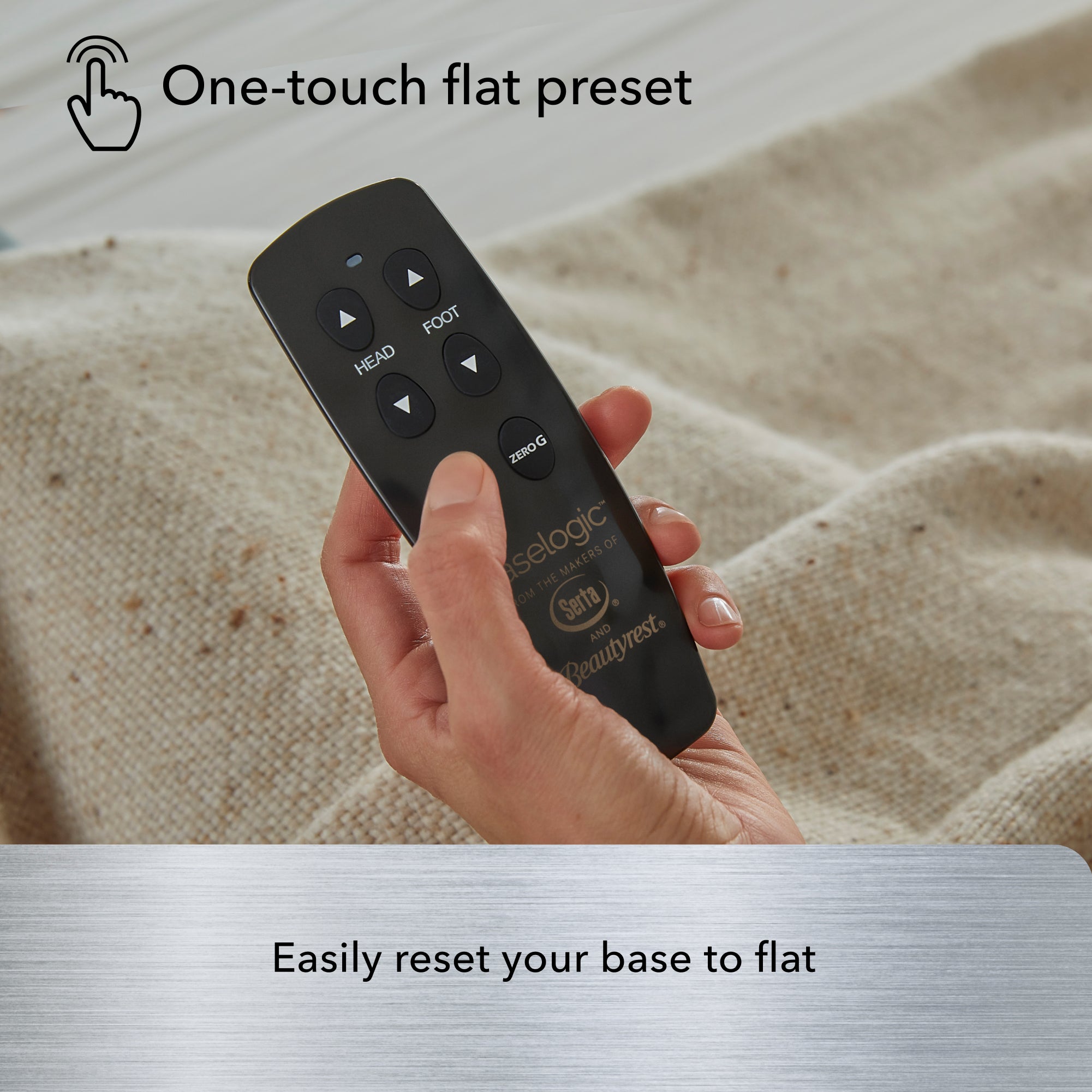 Remote for the Baselogic Silver Adjustable Base